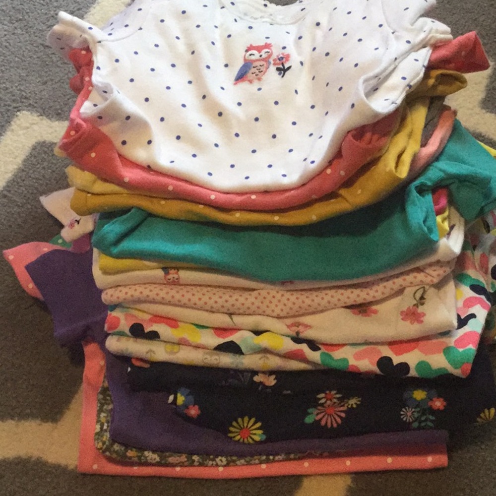 Twenty 12 Month Carters Onsies